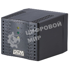 Стабилизатор напряжения Powercom Voltage Regulator, 3000VA, Black, Schuko