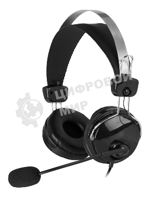 Гарнитура A4Tech HU-7P чёрный, проводная