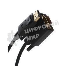 Кабель-переходник DP --> VGA_M/M 1,8м Telecom