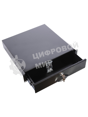 Полка (ящик) для документации 3U (ТСВ-Д-3U.450-9005)