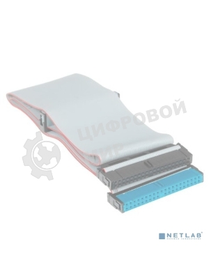 Шлейф IDE UDMA66/100/133 Cablexpert CC-EIDE/66, 2 устр., 80 жил, 48см, пакет