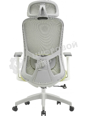 Кресло Cactus CS-GMC515-GYGN серый, сетка, подголовник