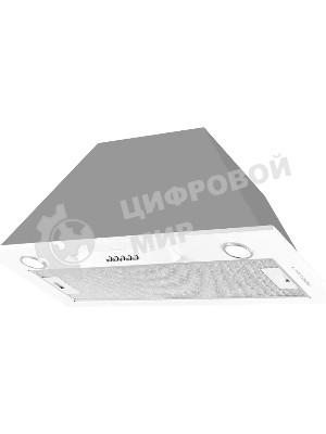 Вытяжка встраиваемая Kuppersberg Inlinea 70 WX белый/нержавеющая сталь, 70 см, 1300 куб. м/ч, 41 дБ