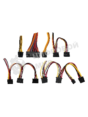 Блок питания серверный 500W ExeGate (ServerPRO-2U-500ADS) APFC, унив. для 2U, 24pin, 2*8pin, 3xSATA, 5xIDE