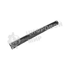 Горизонтальный кабельный органайзер со щеткой, 19