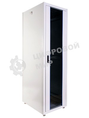 Шкаф телекоммуникационный напольный ЭКОНОМ 42U (600 × 600) дверь металл 2 шт.
