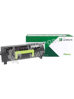 Картридж лазерный Lexmark черный сверхвысокой емкости для MX517de, MX617de, MS517dn, MS617dn 20000 стр.