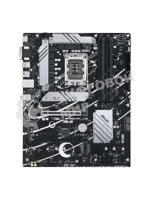 Материнская плата ASUS PRIME B760-PLUS, LGA 1700, Intel B760, 4xDDR5, 4xSATA, 3xM.2, 1xPCIe 4.0 x4, 1xPCIe 5.0 x16, 2xPCIe x1, 1xDP, 1xHDMI, 1xVGA, 2xUSB-A 3.2 Gen 2, 1xUSB-C 3.2 Gen 2x2, 1x 2.5Gb LAN, 3x3.5 мм, 7.1, ATX