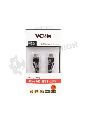 Кабель HDMI 19M/M,ver. 2.1, 8K@60 Hz 1.5m VCOM CG860-1.5M