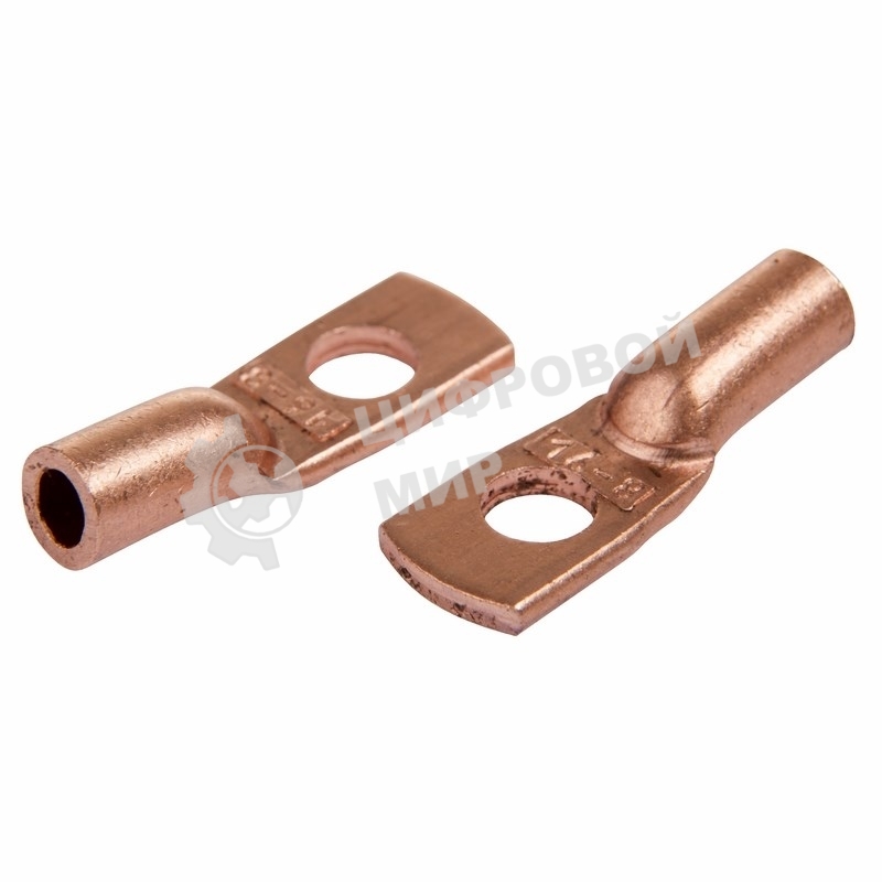 Наконечник Rexant ТМ 16–8–6 (16 мм²-Ø 8 мм) (в упак. 5 шт.)