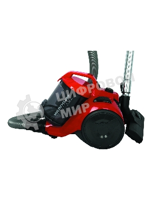 Пылесос Starwind SCV2550 красный, 400/2500 Вт, уборка сухая, пылесборник контейнер, 3 л