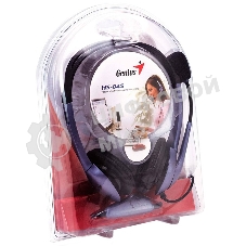 Гарнитура Genius HS-04S Single фиолетовый, проводная