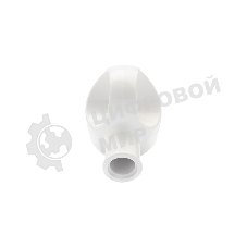 Вилка Евро Rexant угловая с з/к 16А с кольцом белая