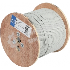 Кабель сетевой Ningbo FTP 4 пары cat5E solid 0.5мм CCA molded 305м серый