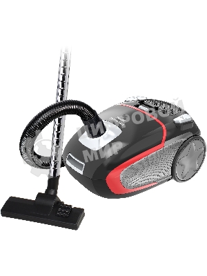 Пылесос Hyundai HYV-B4995 черный/красный, 400/2220 Вт, уборка сухая, пылесборник мешок 2.5 л