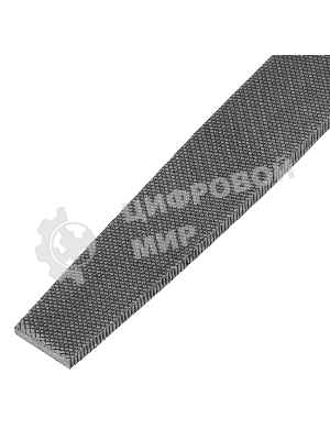 Напильник Сибртех, 250 мм, плоский, деревянная ручка