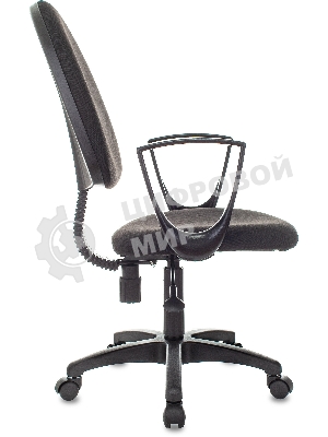 Кресло Бюрократ CH-1300N/3C11 черный, экокожа, 120 кг, механизм качания