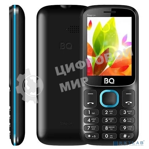 Мобильный телефон BQ 2440 Step L+ черный/синий