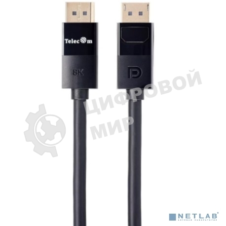 Кабель соединительный Telecom TCG755-5M DP-DP 1.4V 8K@60Hz 5м, медь