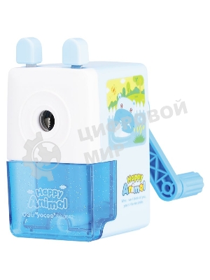 Точилка для карандашей механическая Deli E0642, 1 отверстие, пластик, ассорти