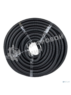 Труба гофрированная ПНД EKF tpnd-25n Plast с зондом d 25 мм черная EKF PROxima бухта 75 м