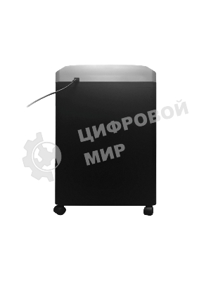 Шредер ГЕЛЕОС УП21-7, DIN P-7 (7 ур-нь секр.), фрагмент 0,8х2мм, 6-7 лист (70г/м2), CD/пл.карты, 23 литра