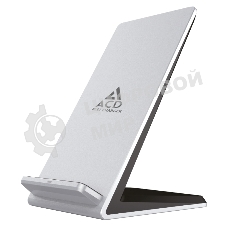 Сетевое зарядное устройство ACD-W102S-F1S 10Вт, беспроводная Qi, 2-катушки с QC, 5В/2А ~ 9В/1,8А RTL