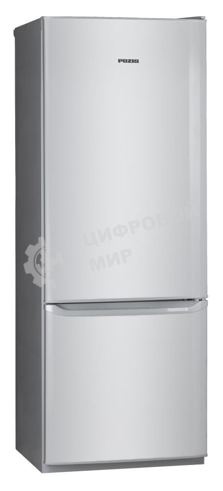 Холодильник Pozis RK-102 серебристый двухкамерный 188/57 л морозилка снизу