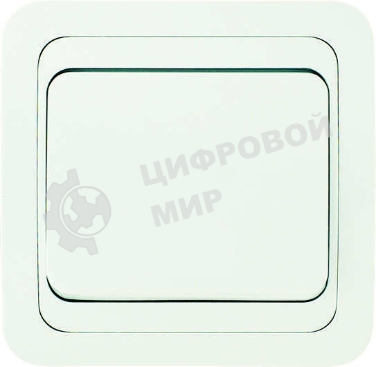 Выключатель проходной 1-кл. Makel СП Mimoza 10А IP20 белый/белый