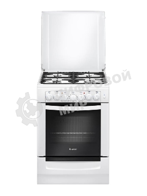 Плита комбинированная Gefest ПГЭ 6102-02 белый, конфорок 4 газовых, духовка 55 л, 60 см x 85 см x 60 см
