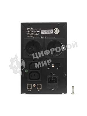 Источник бесперебойного питания CROWN CMU-SP1200 COMBO 1200VA/720W, металл, 2x12V/9AH, розетки 2*IEC + 2*EURO, трансформатор AVR 145-280V, съемный кабель 1.2м, фильтр телефонной и ethernet линии RJ11/45, защита батареи, от перегрузки, от КЗ, ПО