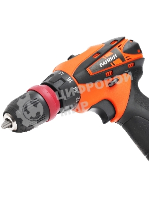 Дрель-шуруповерт Patriot BR 115Li, 12 В, 2 Ач, 25 Нм, щеточный