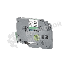 Кассета с лентой S'OK by Sakura Printing TZES731 для Brother, черный на зеленом, 12мм/8м, наклейка