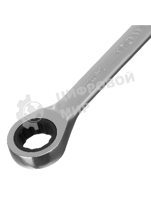 Ключ комбинированный трещоточный Matrix, 14 мм, CrV, зеркальный хром