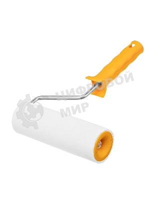 Валик в сборе Matrix велюр, 180 мм, ворс 4 мм, D 48 мм, D ручки 8 мм