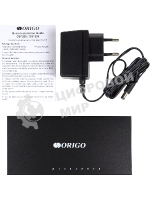 Коммутатор неуправляемый 8-портовый ORIGO OS1208/A1A 10/100 Мбит/с