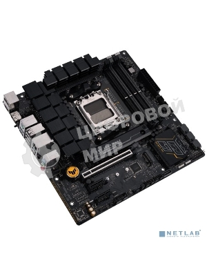 Материнская плата ASUS TUF GAMING B650M-E, AM5, AMD B650, 4xDDR5, 4xSATA, 2xM.2, 1xPCIe 4.0 x16, 2xPCIe x1, 2xDP, 1xHDMI, 1x 2.5Gb LAN, 1xUSB-A 3.2 Gen 2, 2xUSB-A 3.2 Gen 1, 4xUSB 2.0, 1xUSB-C 3.2 Gen 2, 3x3.5 мм, 7.1, mATX