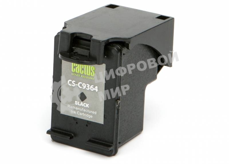 Картридж струйный Cactus CS-C9364 №129 черный (15 мл.) для HP PS 8053/8753/5943/2573/DJ 5900series