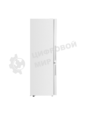 Холодильник Maunfeld MFF185NFW белый глянц. двухкамерный 211/104л морозилка снизу, No Frost