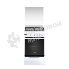 Плита газовая Gefest ПГ 5100-03 0002 белый, конфорок 4 шт, духовка 52 л, 50 см x 85 см x 58.5 см