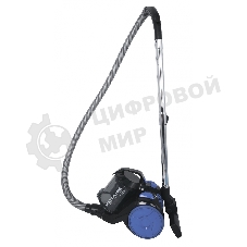 Пылесос Starwind SCV2555 черный/синий, 400/2500 Вт, уборка сухая, пылесборник контейнер 3 л