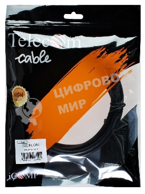 Кабель-переходник DP --> VGA_M/M 1,8м Telecom