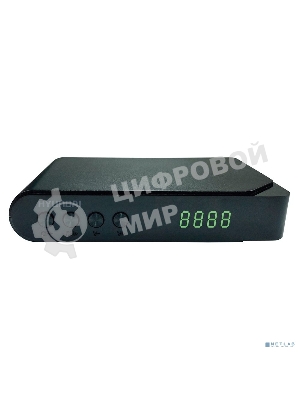 Приставка для цифрового ТВ Hyundai H-DVB200 черный, DVB-T2, DVB-T, DVB-C, HDMI, USB 2.0