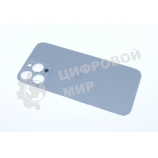 Задняя крышка (стекло) для Apple iPhone 13 Pro Max синяя