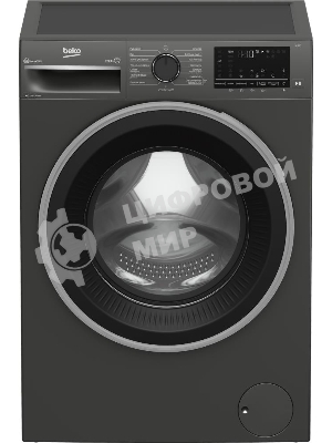 Стиральная машина Beko B3WFR572AB темно-серый, загрузка фронтальная 7 кг, 1200 об/мин., класс: А