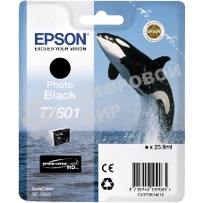 Картридж струйный Epson C13T76014010 черный фото (26 мл) для SC-P600