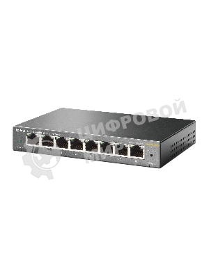 Коммутатор TP-Link SMB TL-SG108E 8-port Desktop Gigabit Switch, 8 10/100/1000M RJ45 ports
