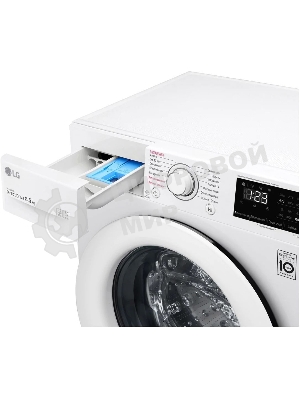 Стиральная машина LG F2V3GS3W белый, загрузка фронтальная 8,5 кг, 1200 об/мин., класс: А