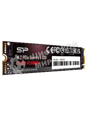 Накопитель SSD Silicon Power PCI-E 3.0 1Tb SP01KGbP44UD9005 M-Series UD80 M.2 2280