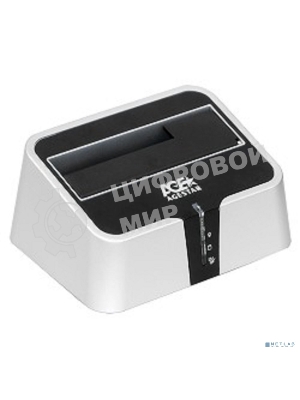 Док-станция для HDD AgeStar 3CBT2 SATA II пластик серебристый 1
